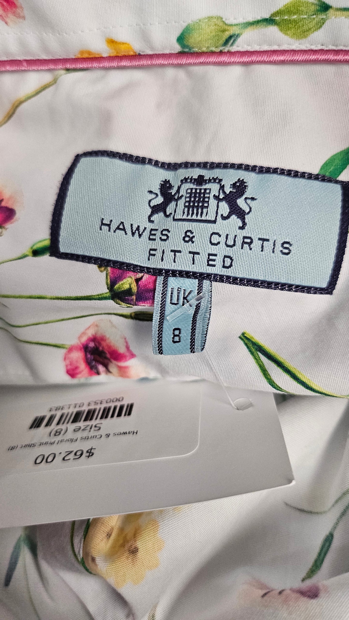 Hawes & Curtis Floral Print Shirt (8)