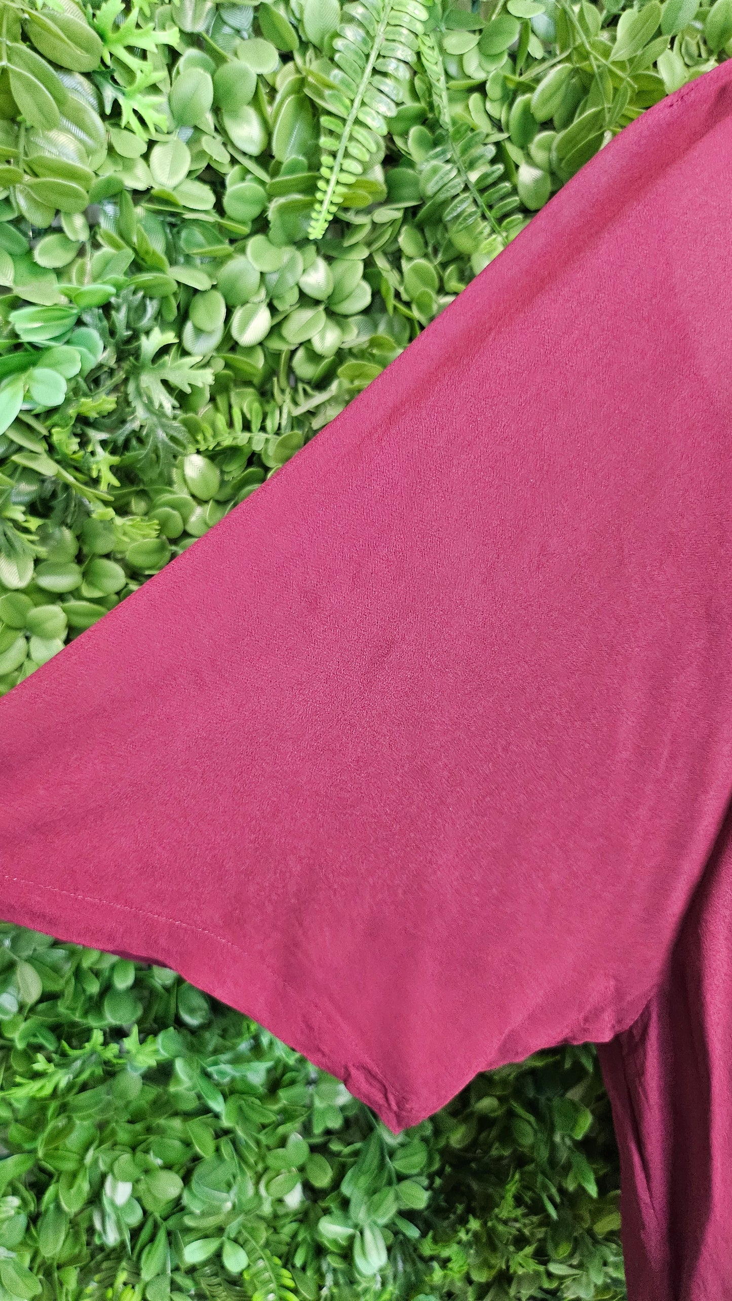 Curate Burgundy Picture Perfect Top (16-18)