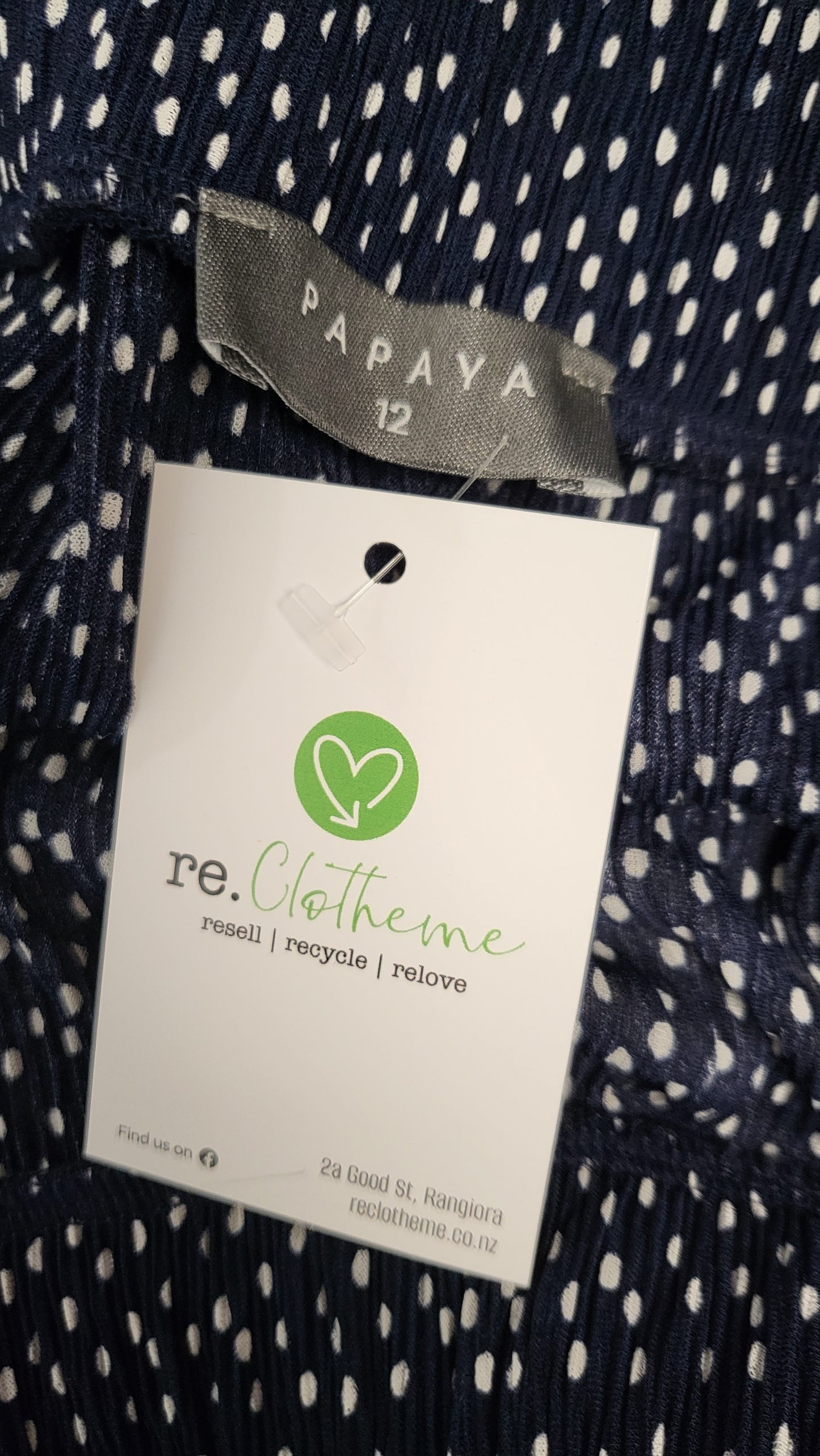 Papaya Navy Crinkle Mini (12)