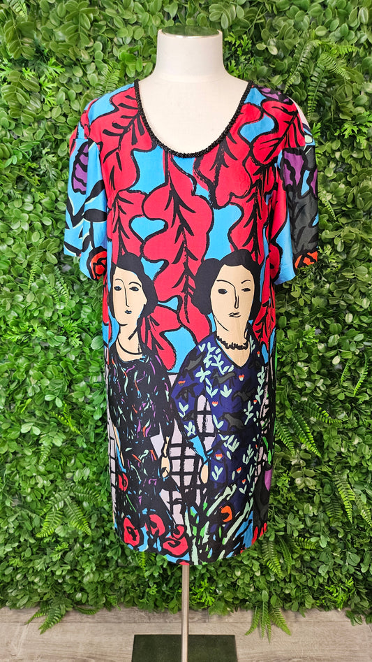 Trelise Cooper Multi Life In Painting Dress (8-10)