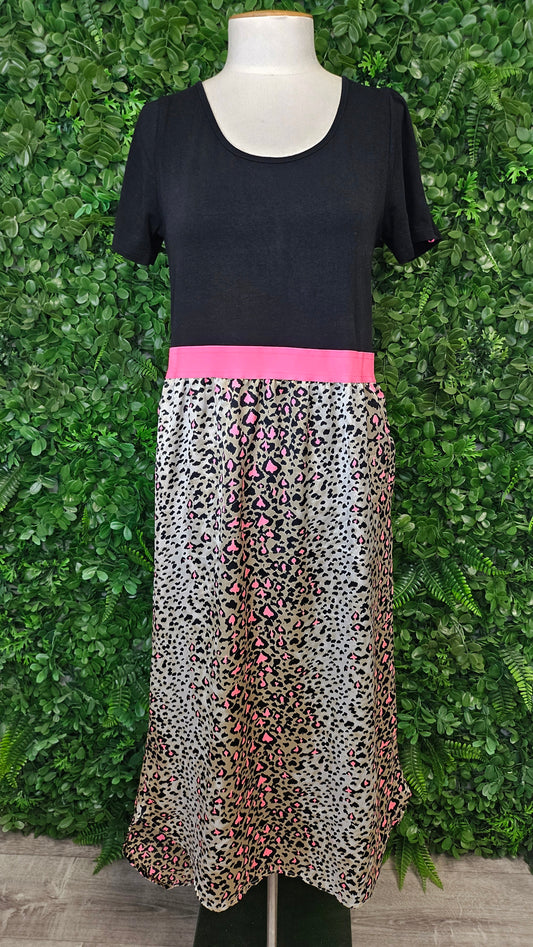 Charlo Multi Tee Shirt Dress (12)