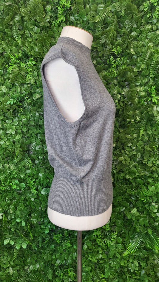 Portmans Grey Knit Vest (10-12)