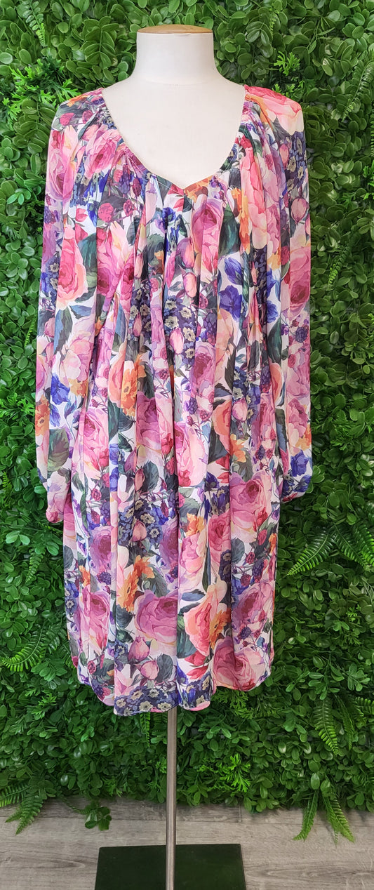 Augustine Floral Lyla Mini Dress (12)