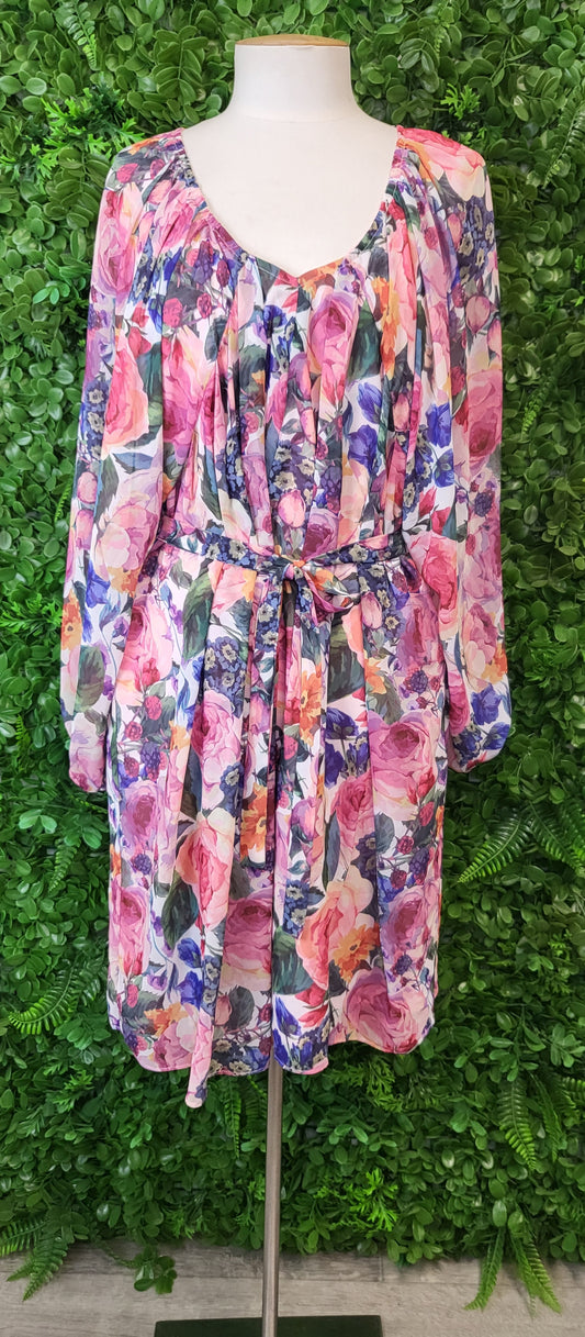Augustine Floral Lyla Mini Dress (12)