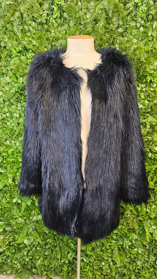 Unreal Fur Midnight Faux Fur Coat (14)
