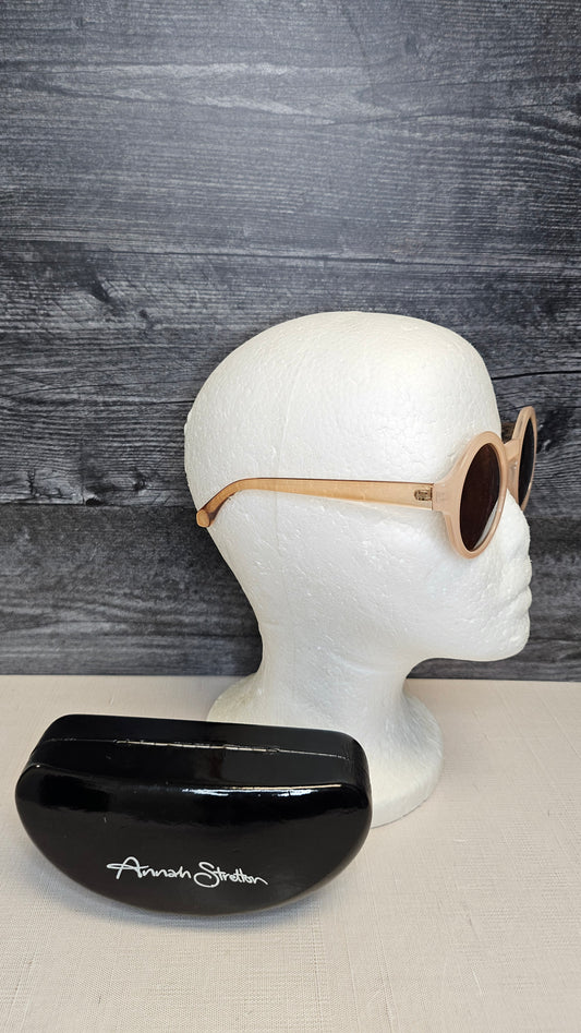 Annah Stretton Beige Framed Sunnies