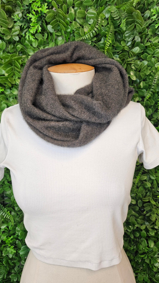 Untouched World Brown Possum Merino Snood