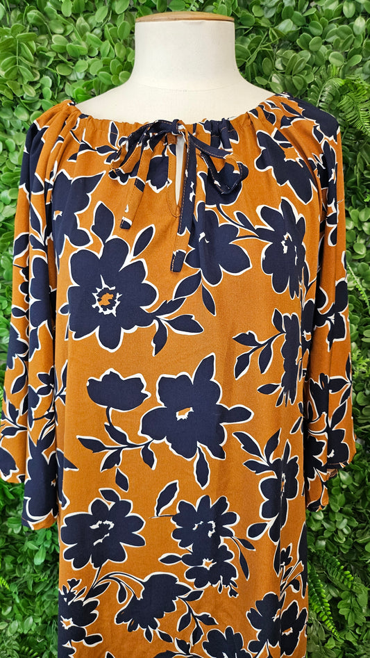 Kilt Floral Shift Dress (14)