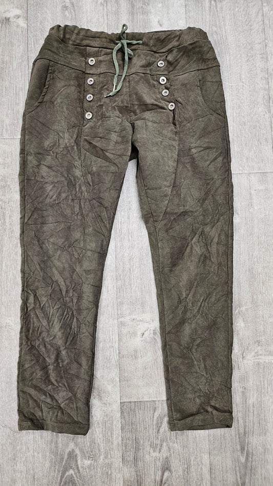 Imagine Italy Olive Pants (12-14)