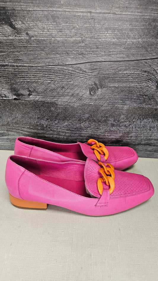Belle Scarpe Pink Slip On Loafer (39)