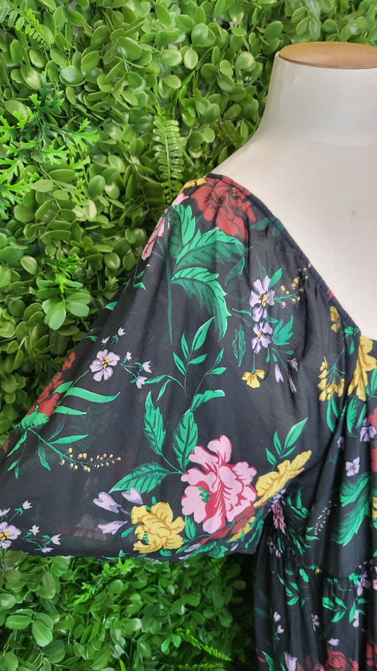 Max Floral Tiered Maxi Dress (16-18)