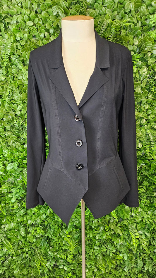 Paula Ryan Ink Shaped Hem Jacket (8-10)