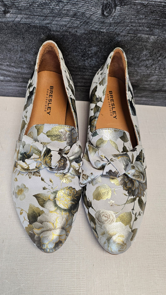 Bresley  Floral Slip On Heel (40)