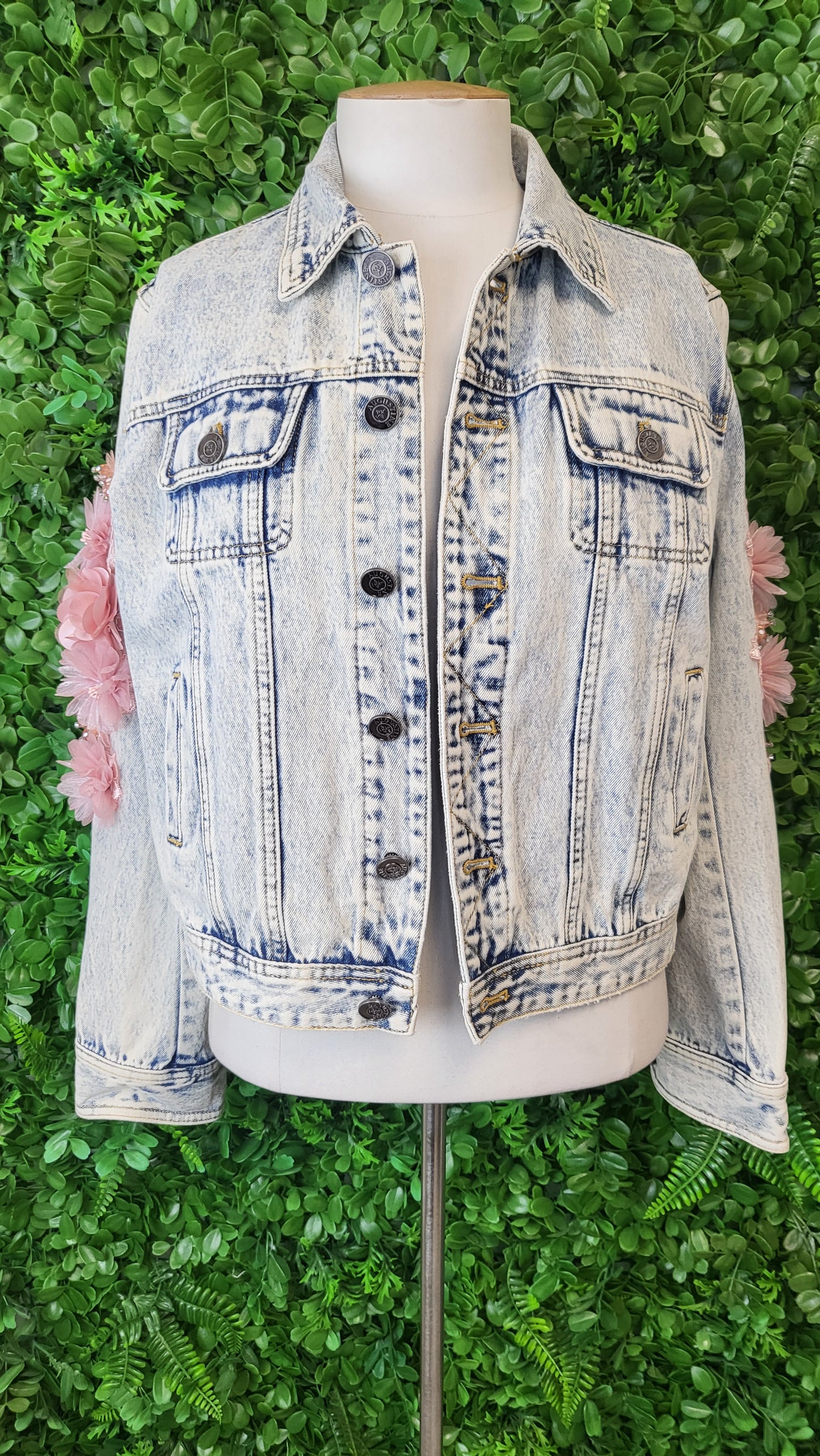 Augustine Bleach Wash Jewels Jacket BNWT (10)