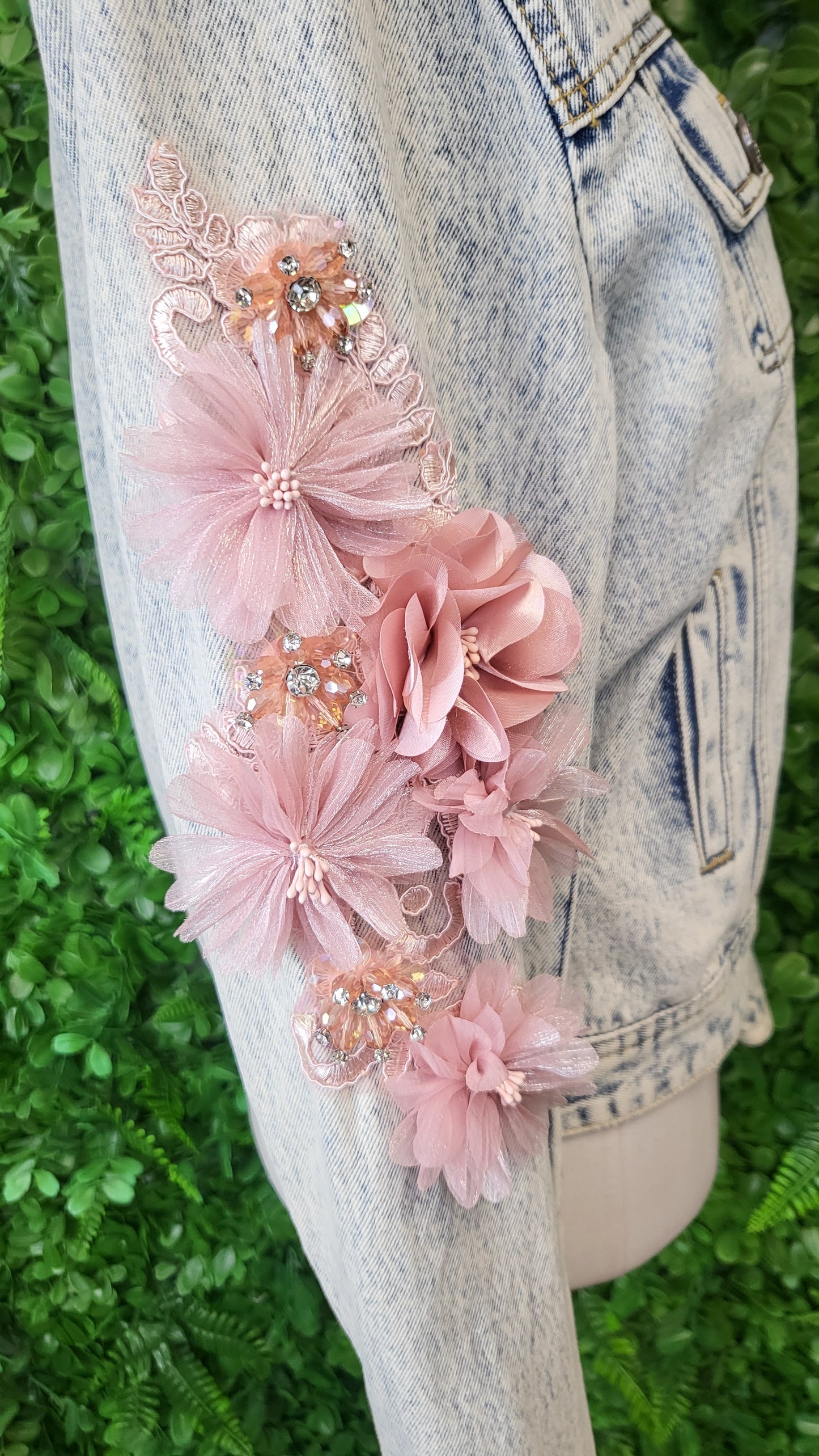 Augustine Bleach Wash Jewels Jacket BNWT (10)
