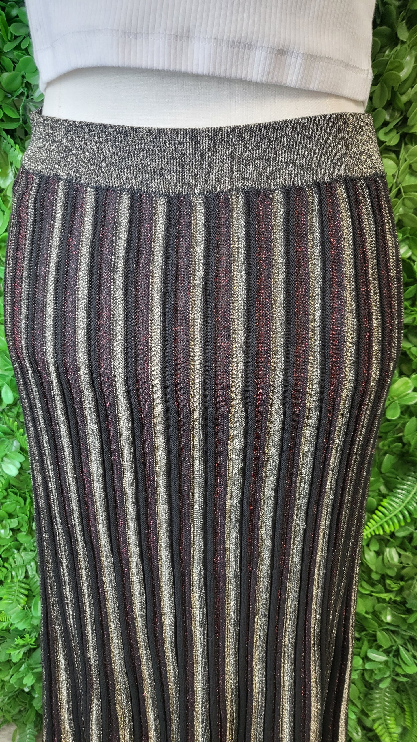 Scotch & Soda Metallic Starwatcher Skirt (14)