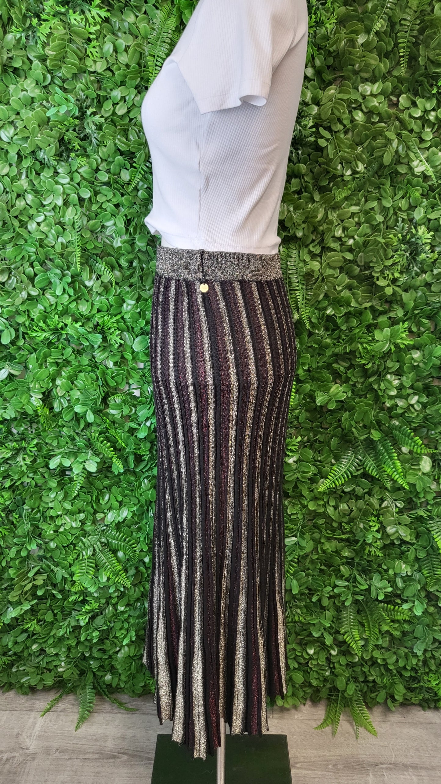 Scotch & Soda Metallic Starwatcher Skirt (14)