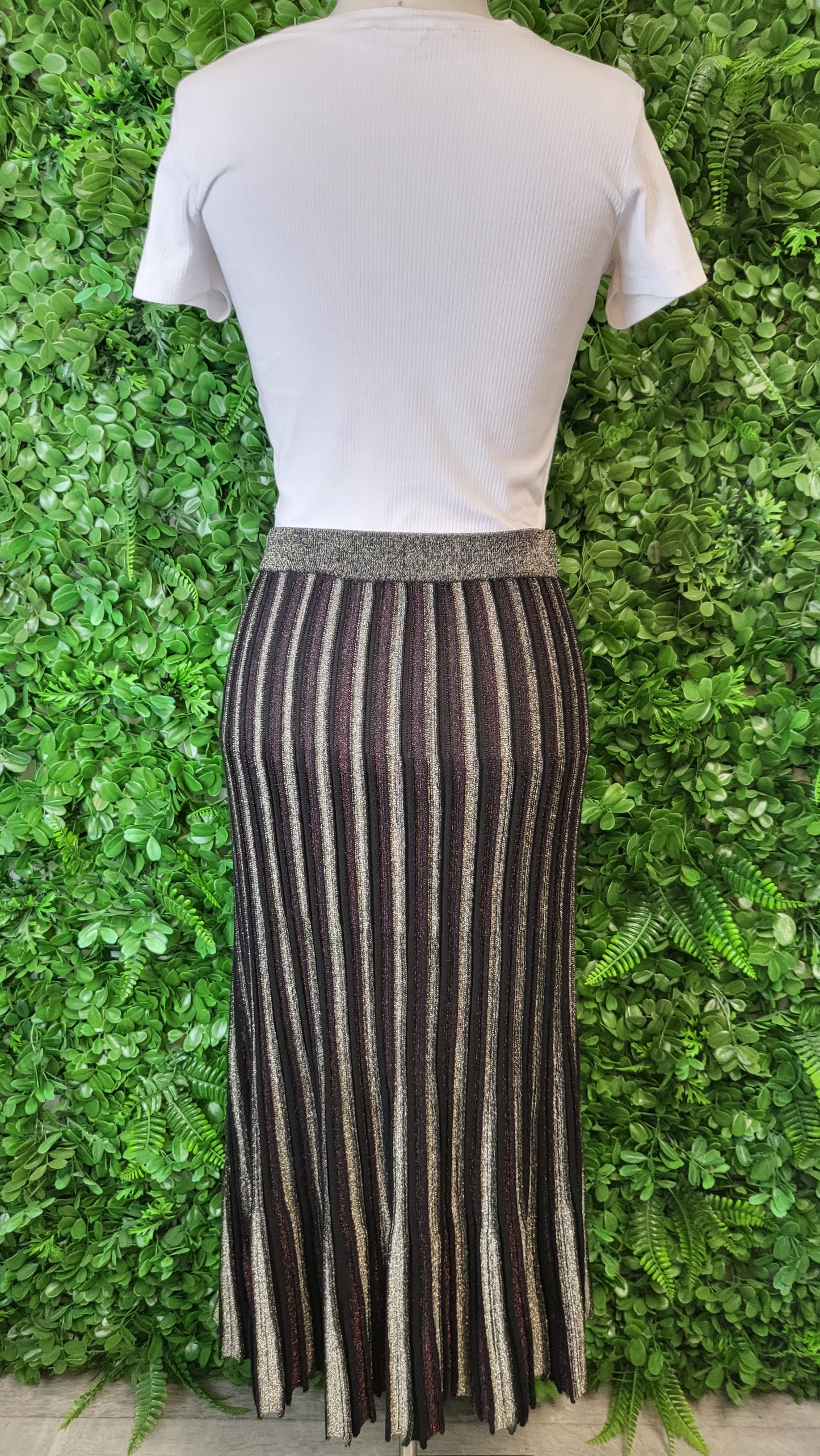 Scotch & Soda Metallic Starwatcher Skirt (14)