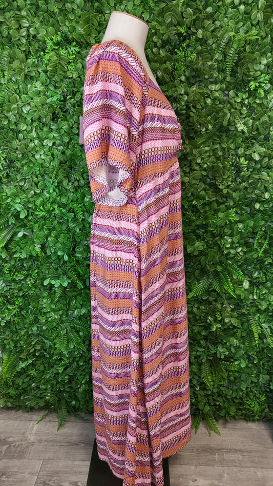 Sass Multi Tie Front Dress (16)