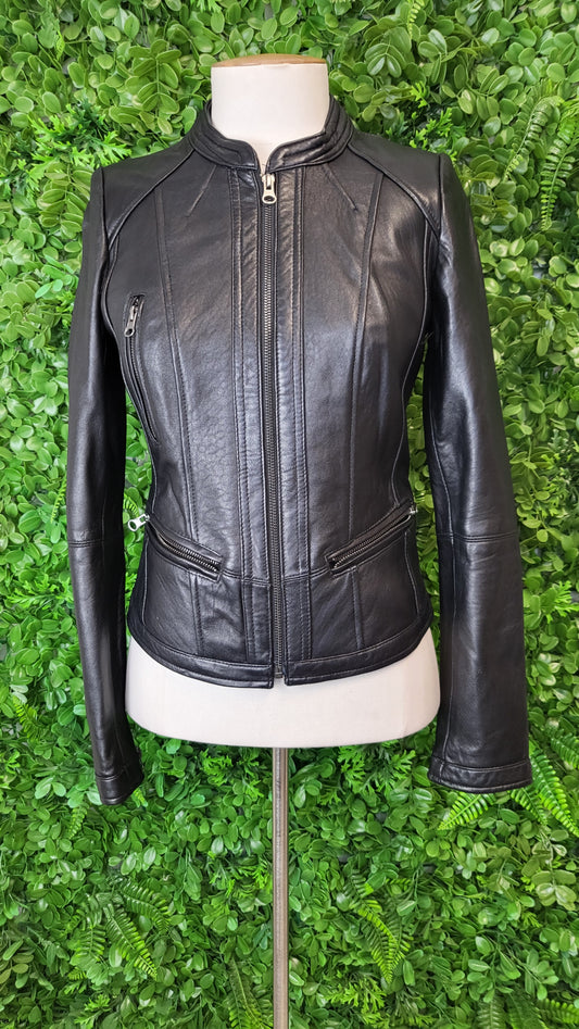 Max Black Leather Jacket (8)