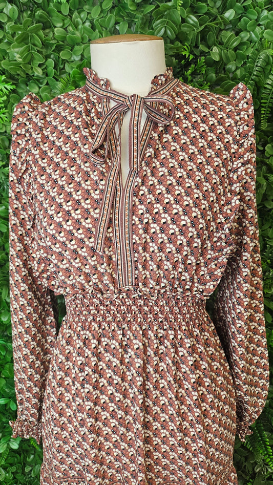 Max Studio Multi Retro Print Dress (10)
