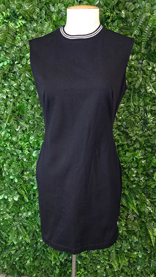 Moochi Black Fitted Dress (8)