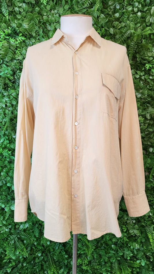 Superette Tan Cotton Shirt (10)