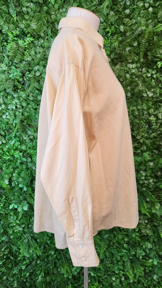 Superette Tan Cotton Shirt (10)