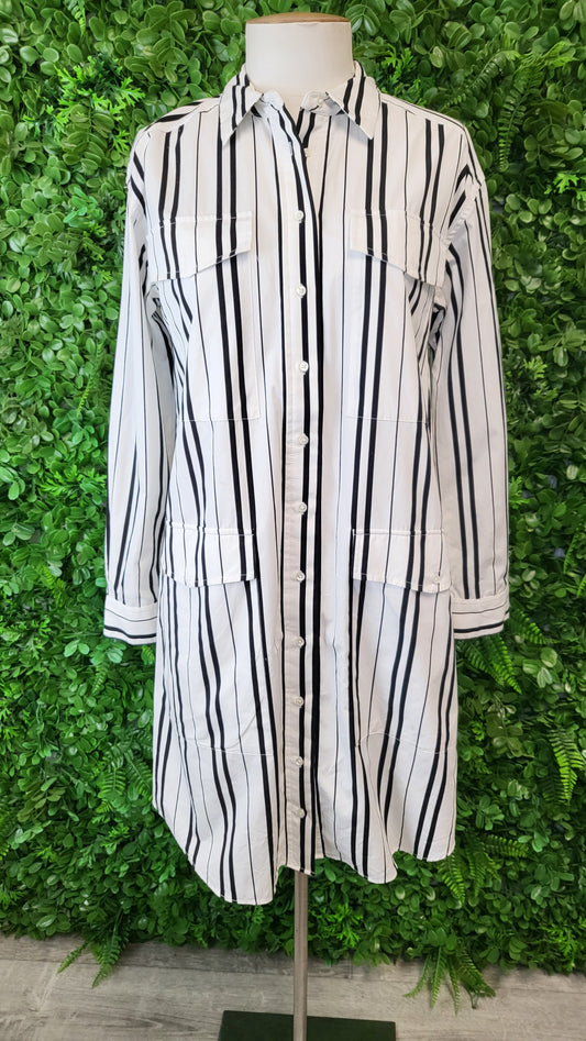 Country Road Stripe Shirt Dress (6)