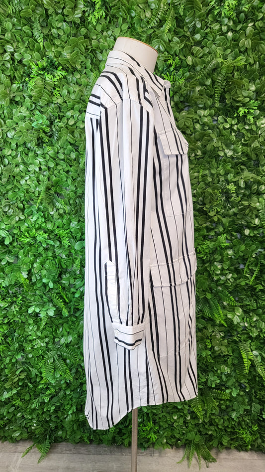 Country Road Stripe Shirt Dress (6)