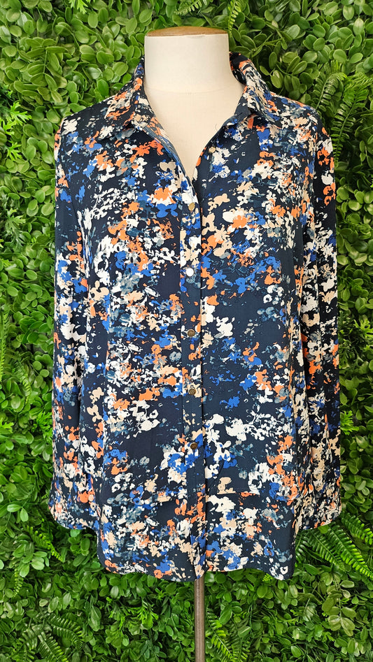 Liz Jordan Floral Print Shirt (10)