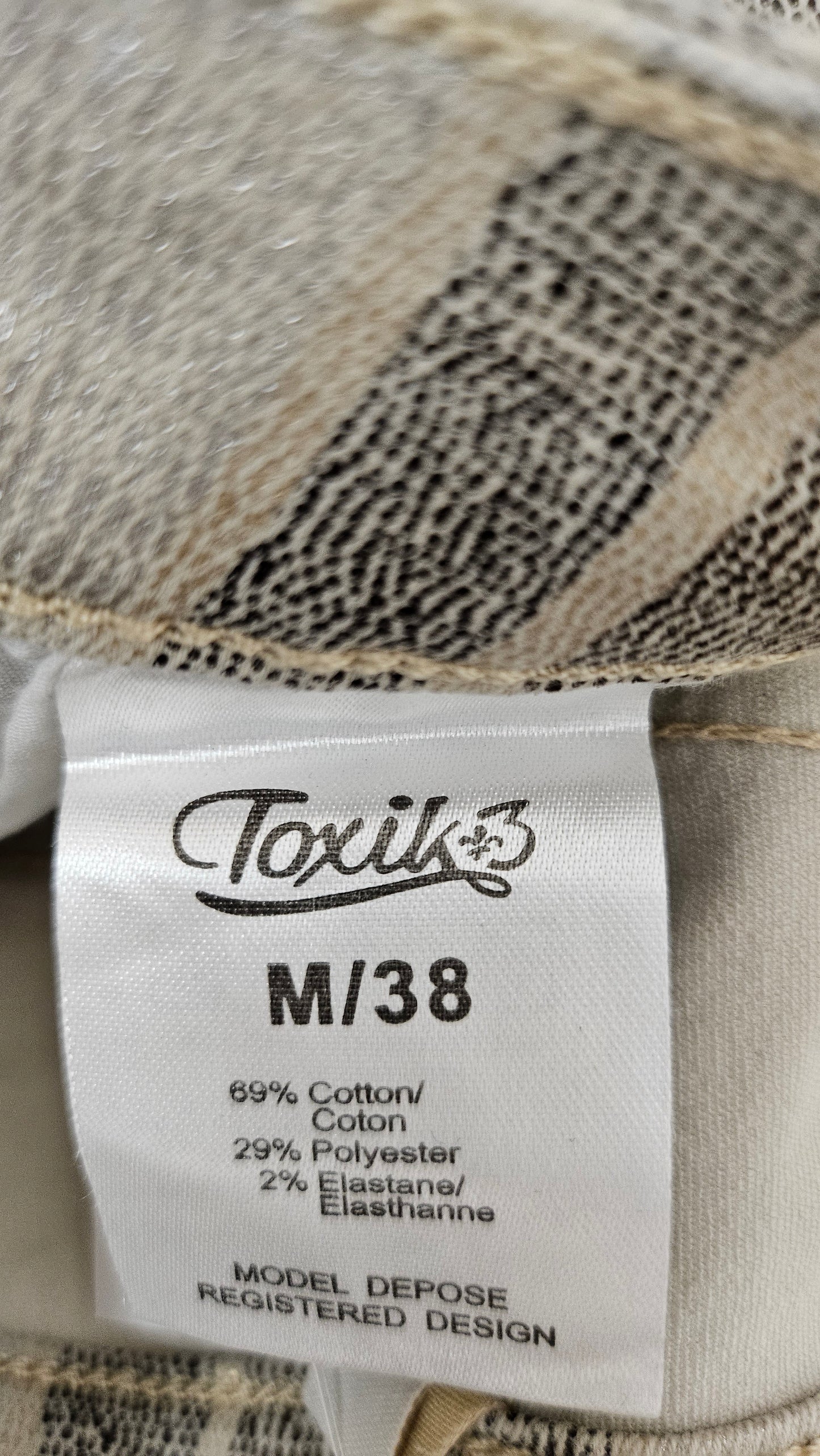 Toxiks Print Stretch Print Jean (8)