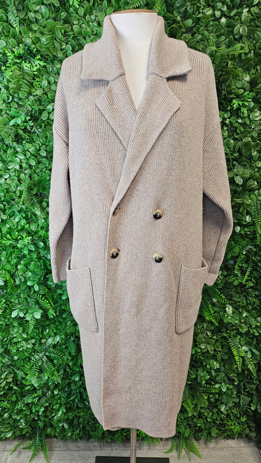 Max Oat Longline Cardigan (10-12)