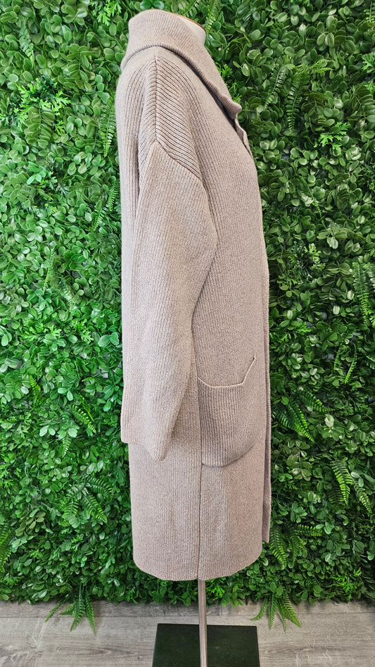 Max Oat Longline Cardigan (10-12)