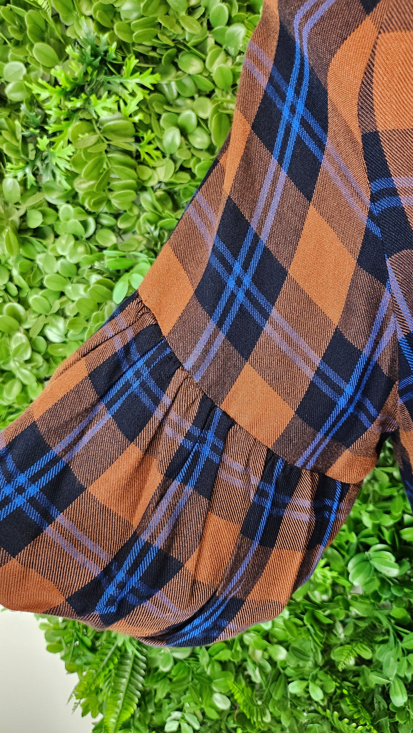Boom Shankar Multi Check Dress (12)