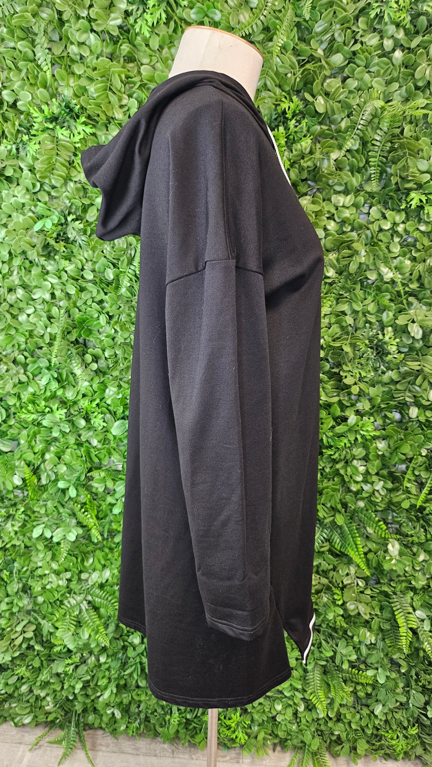 Zafina Black Hoodie Dress (12)