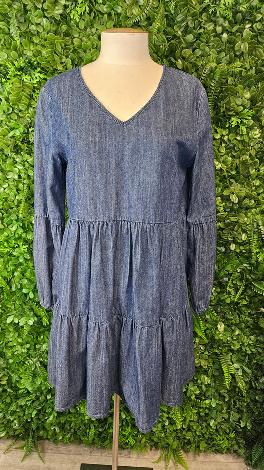 Federation Denim Tier Dress (10)