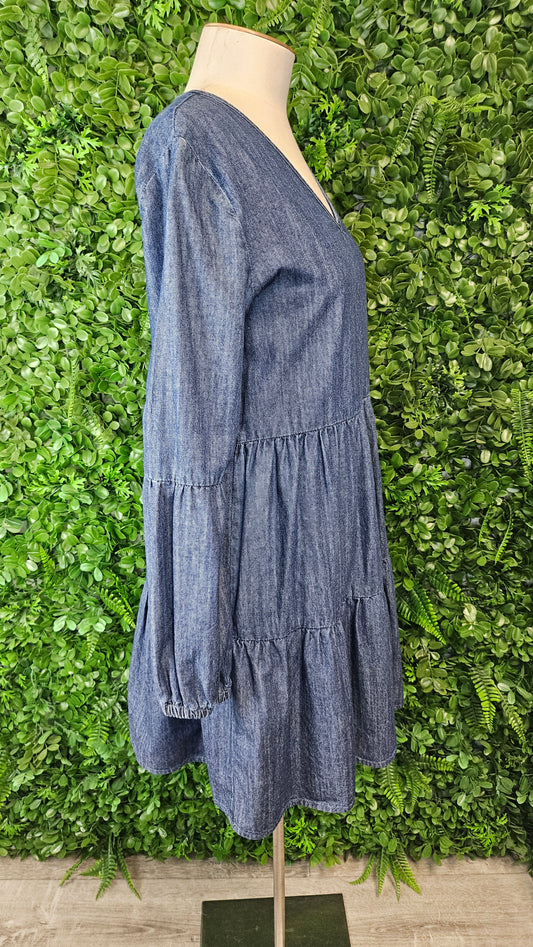 Federation Denim Tier Dress (10)