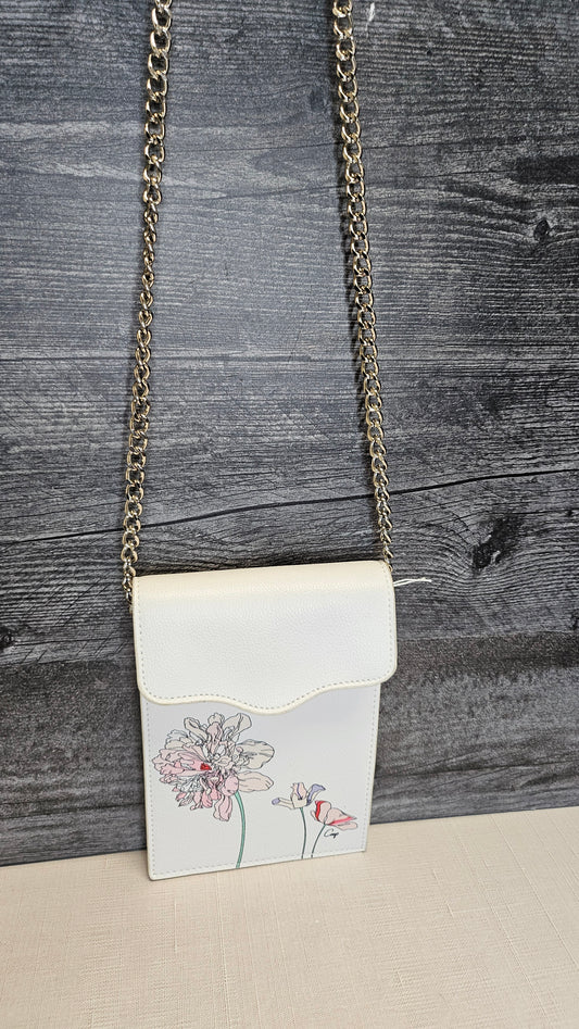 Coop White Chain Chance Crossbody