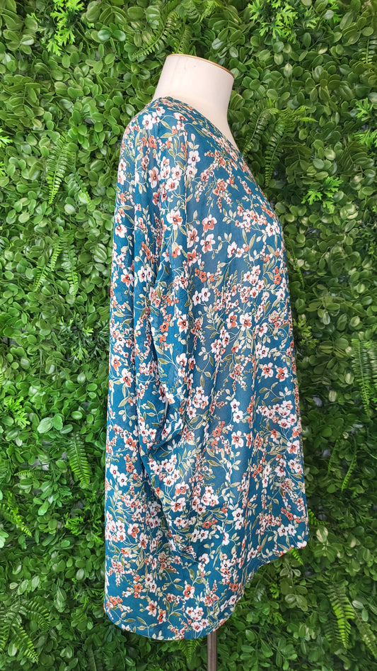 Sunday Boho Print Lightweight Top (10-16)