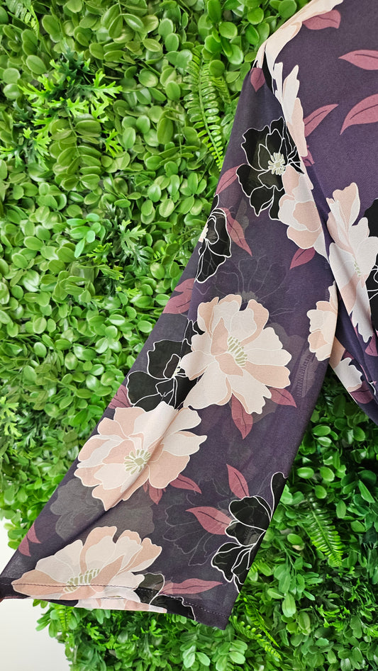 Jacqui.E Floral Frill Hem Dress (18)