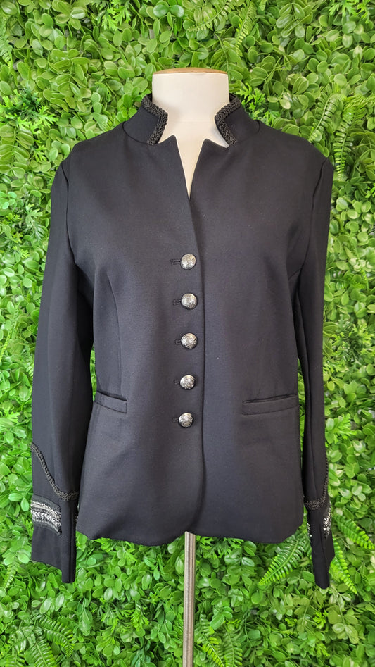 Lania The Label Black Military Jacket (14)
