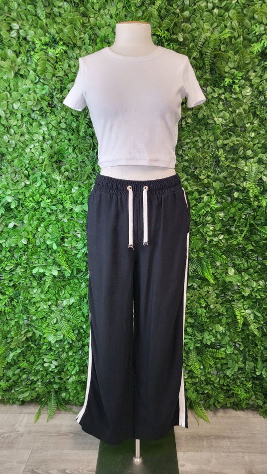 Moke Black Wide Leg Pant (8)