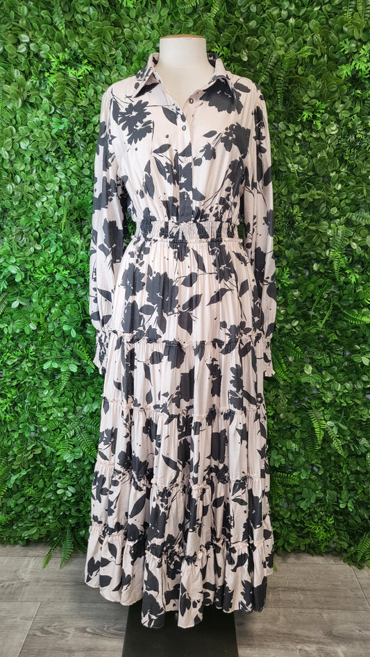 Brave+True Floral Shadow Bloom Dress BNWT (14)