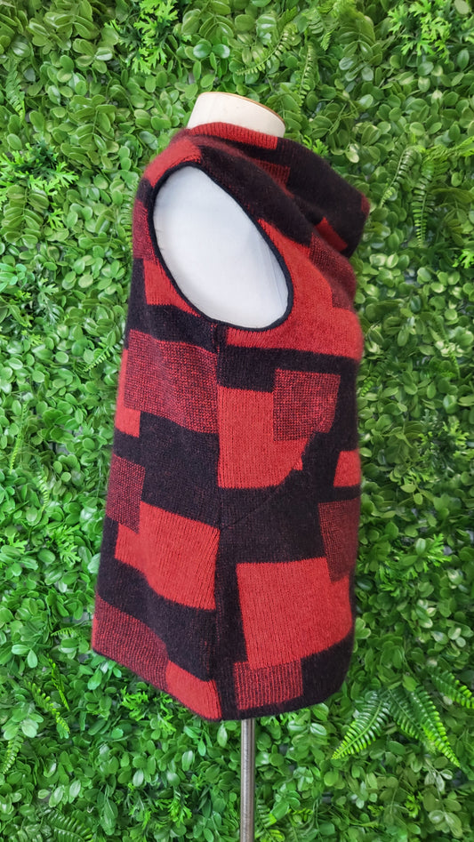 McDonald Check Possum Merino Vest (8-10)