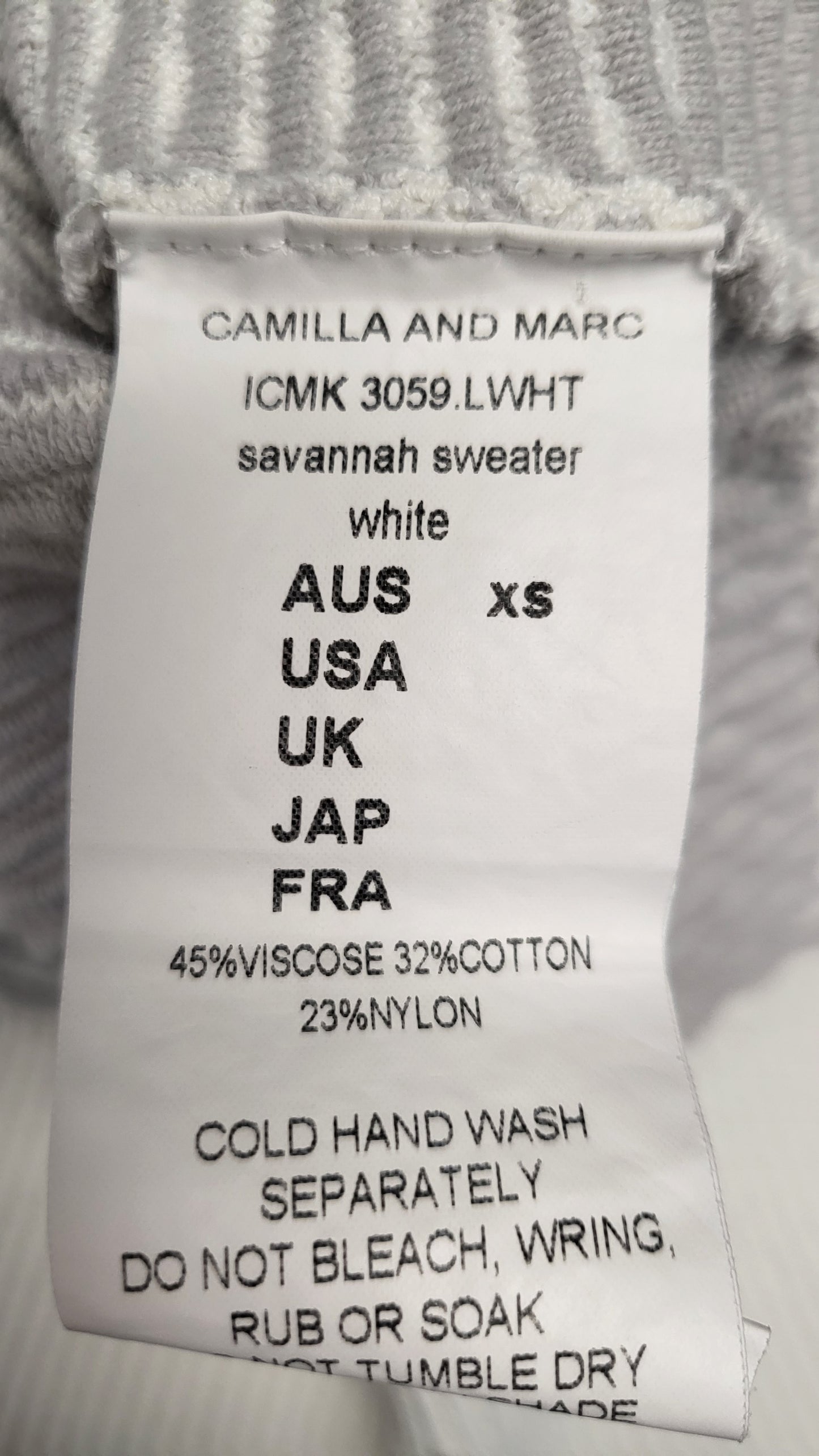 Camilla & Marc Cream Waffle Knit (10)
