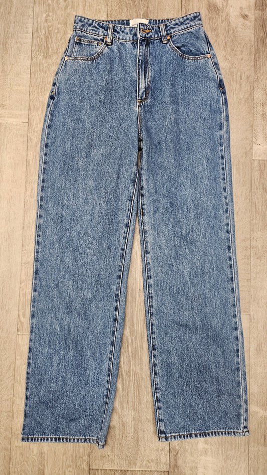 Abrand Vintage Blue Wide Leg Jean (8)