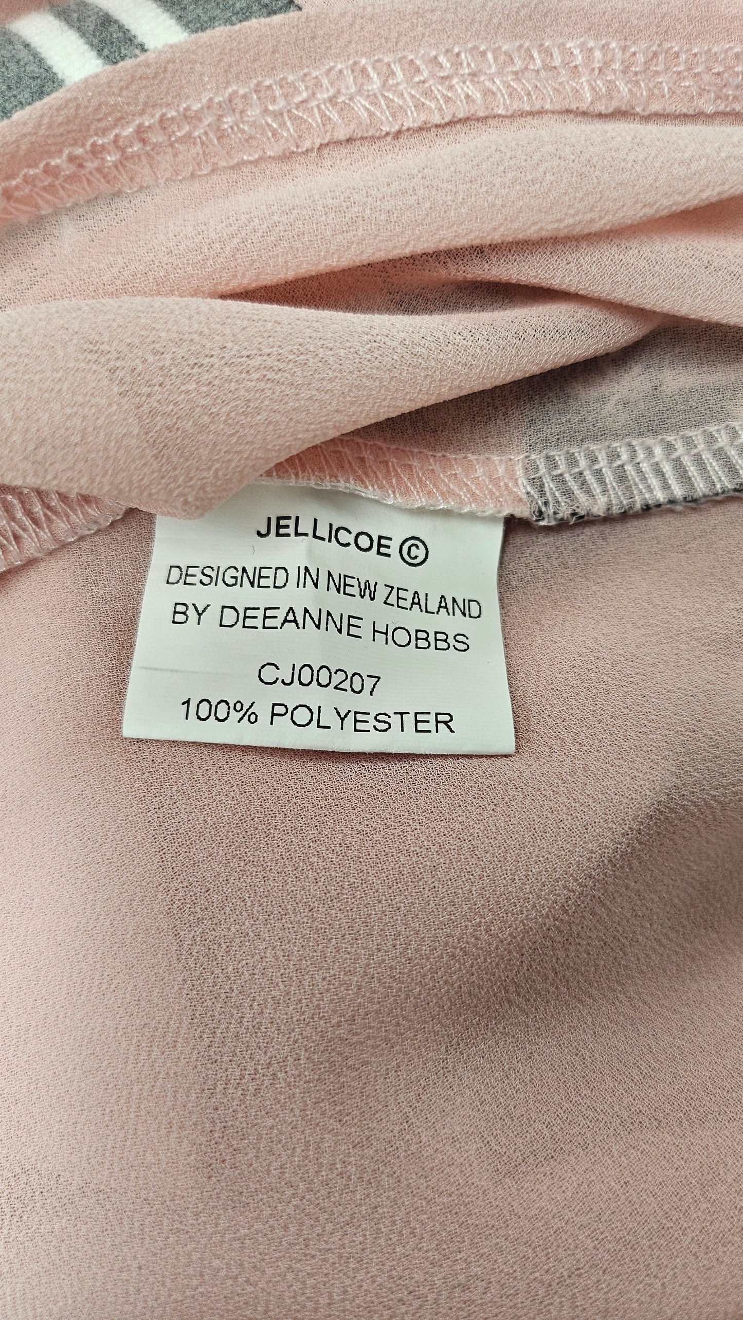 Jellicoe Pink Sheer Top (18-22)
