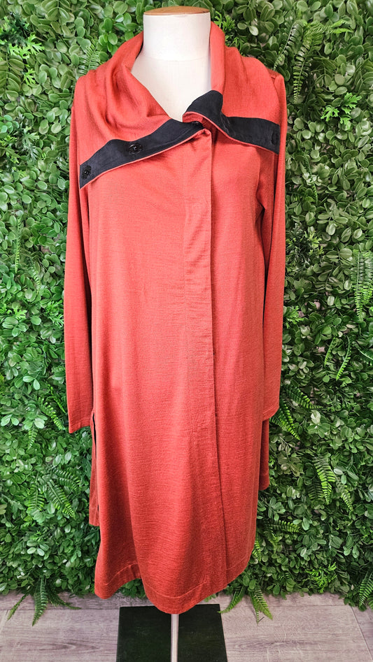 Unknown Rust Merino Longline Coat (14)