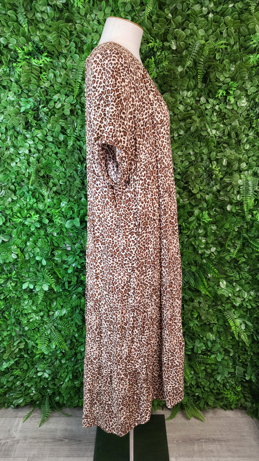 Boho  Animal Print Dress (16)